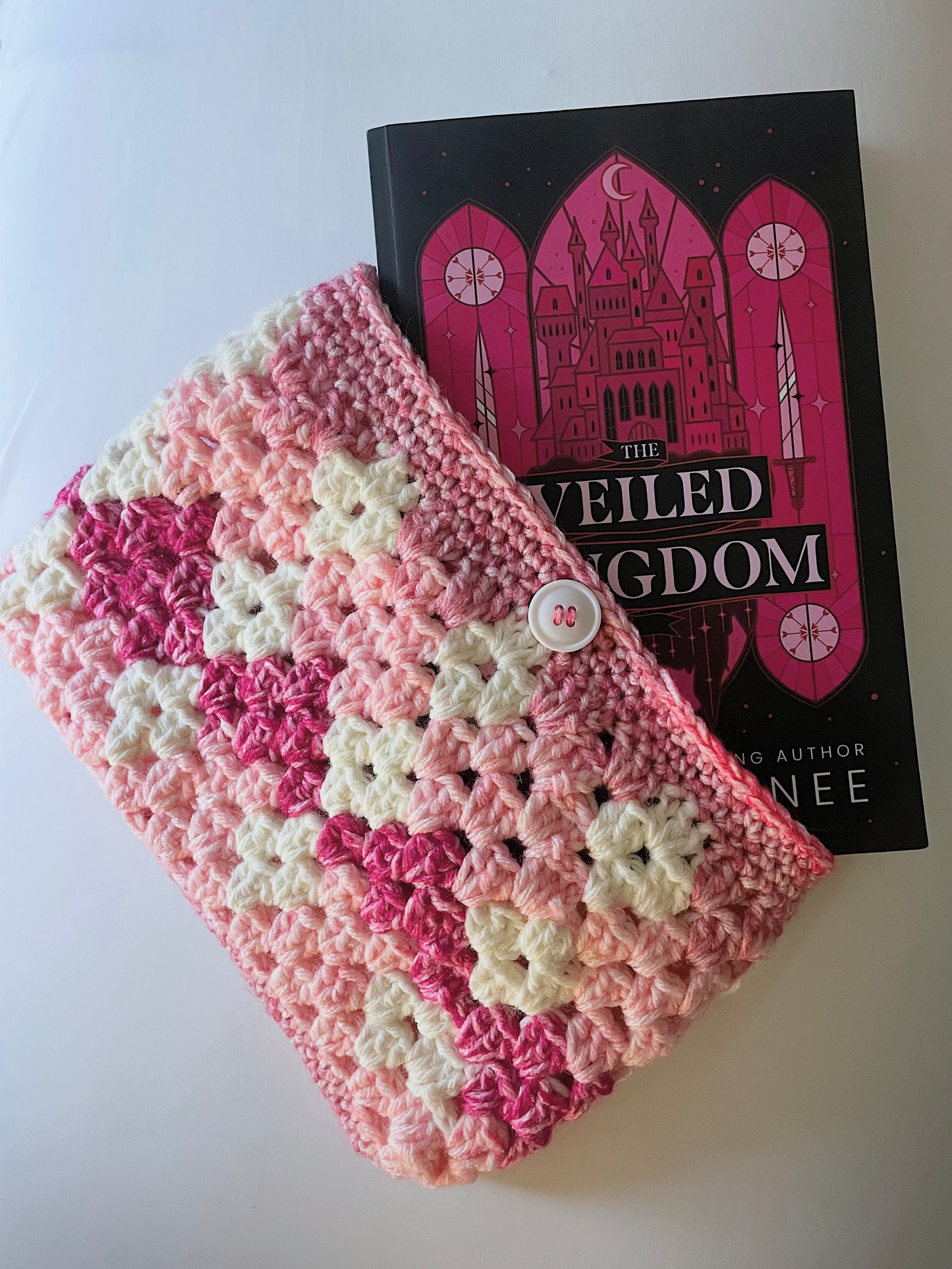 Pink Ombre Rosalyn Book Sleeve