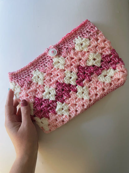 Pink Ombre Rosalyn Book Sleeve