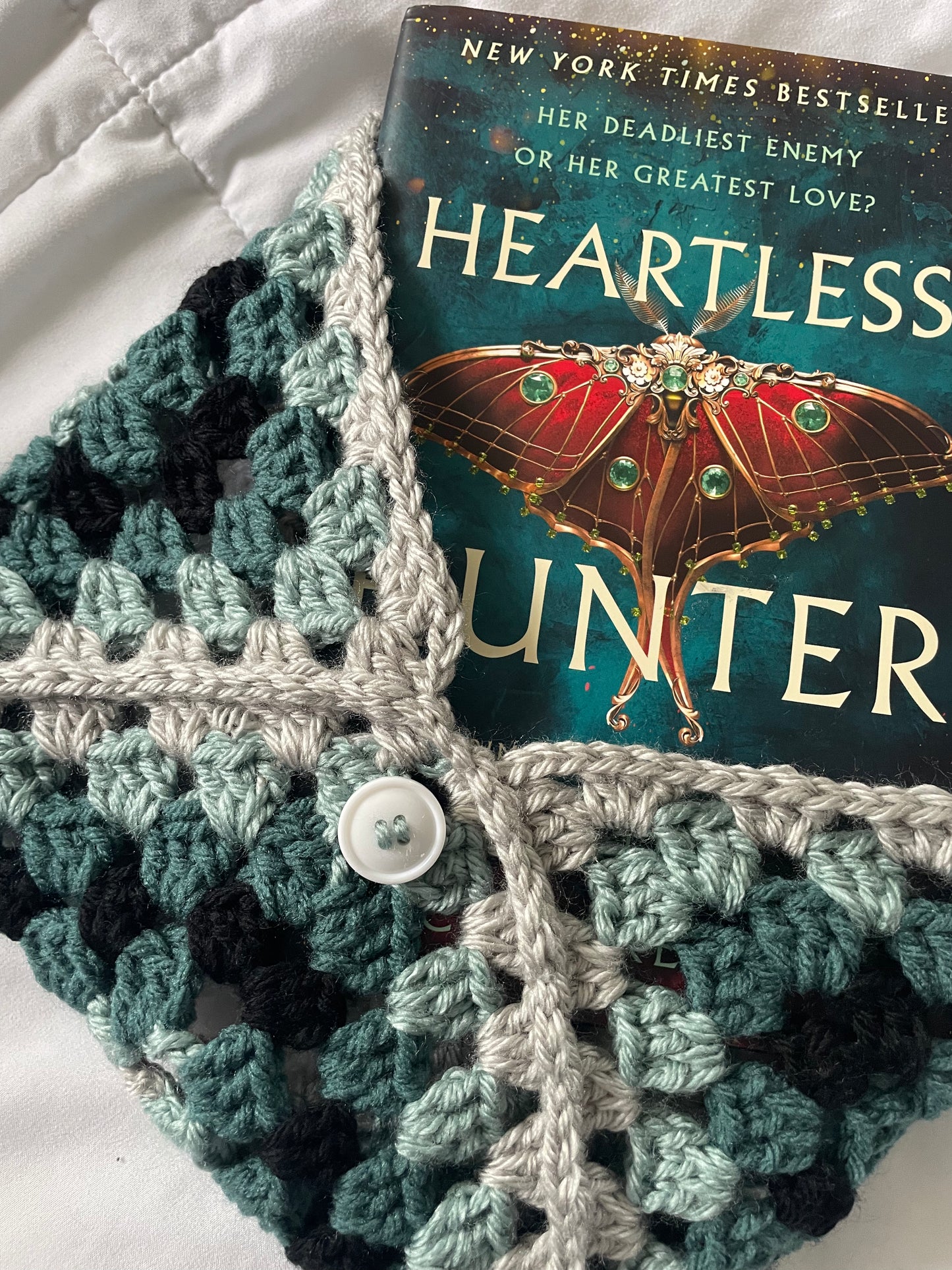 Teal and Green Gwinny Book and iPad Sleeve