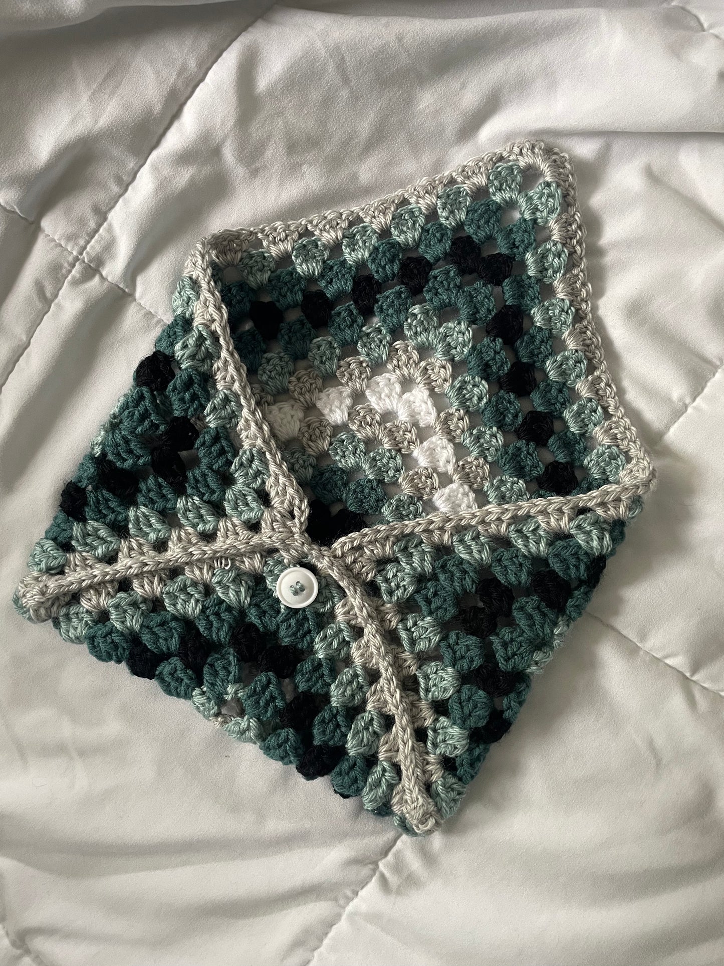 Teal and Green Gwinny Book and iPad Sleeve